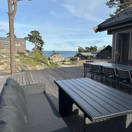 Prázdninový dům Modern With Sea View At The Norwegian Costline Stathelle