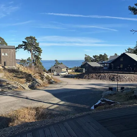Modern With Sea View At The Norwegian Costline 別荘 Stathelle