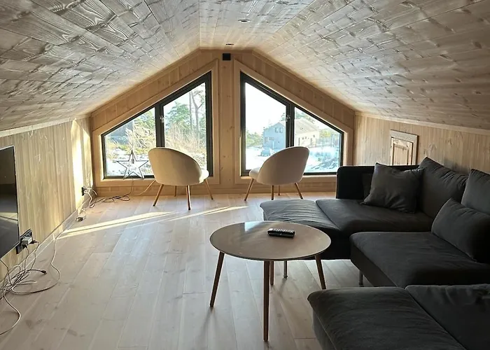 בית נופש Modern With Sea View At The Norwegian Costline Stathelle