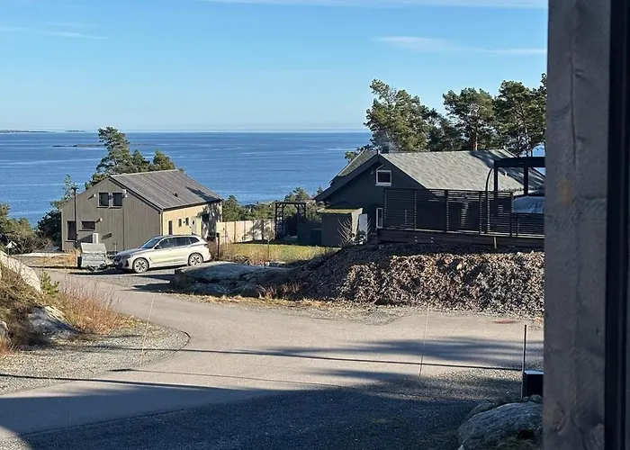 Modern With Sea View At The Norwegian Costline * Stathelle