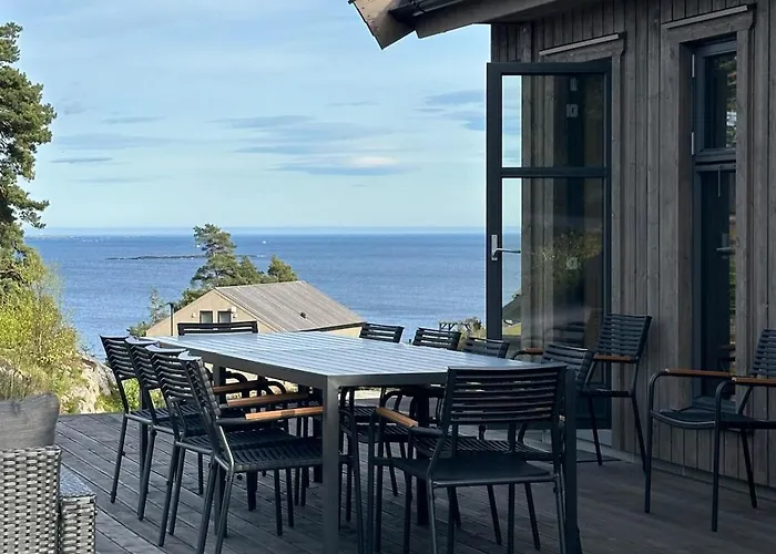 Modern With Sea View At The Norwegian Costline