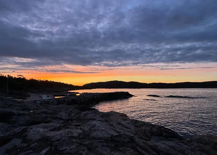 Modern With Sea View At The Norwegian Costline בית נופש