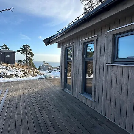 Modern With Sea View At The Norwegian Costline